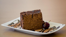 Bolo de chocolate no micro-ondas