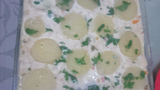 Bacalhau ao requeijão delícia