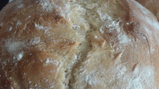 Pão fácil tipo rústico