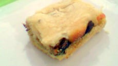 Torta de sardinha com duas massas