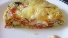 Omelete de berinjela
