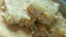 Torta de frango simples