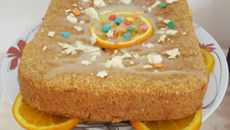 Bolo de Laranja de Liquidificador