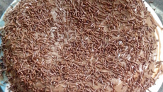 Recheio e cobertura para bolo chocolate