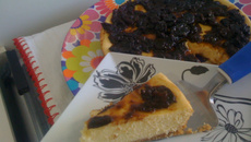 Cheesecake fácil de queijo minas frescal