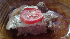 Bolo de carne simples