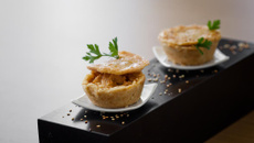 Empadinha de bacalhau