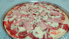 Pizza de liquidificador