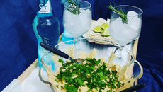 Pasta de grão-de-bico da Mônica (Homus Tehine)