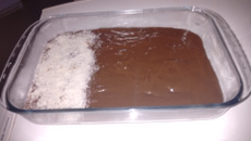 Manjar de chocolate simples