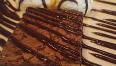 Brownie de chocolate amargo