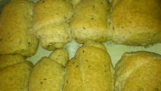 Pão integral de aveia