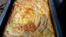 Torta de banana (massa seca)