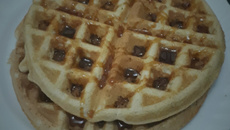Waffles caseiros