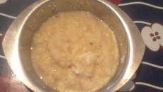 Ambrosia com leite condensado