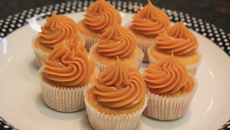 Cupcake de doce de leite