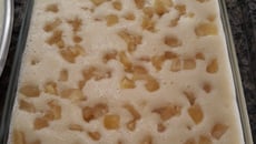 Sobremesa gelada de abacaxi