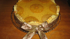 Charlote divino de abacaxi