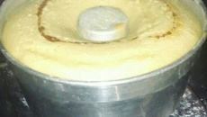 Bolo tradicional com canela