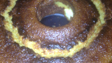 Bolo de milho com requeijão