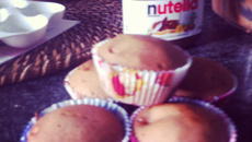 Mini cupcakes de nutella