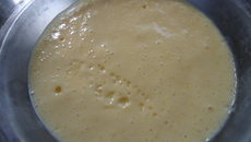 Mousse de abacaxi