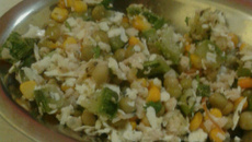 Salada de abobrinha light