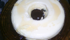 Pudim de leite em pó desnatado