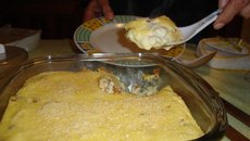 Escondidinho de sobra de carne assada