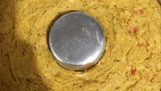 Torta fit de frango cremosa