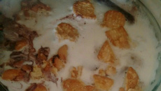 Torta de biscoito Maisena