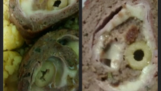 Rocambole de carne moída