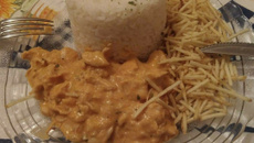 Estrogonofe de microondas