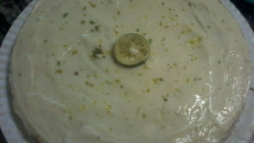 Bolo mousse de limão