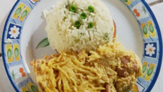 Macarronada de frango