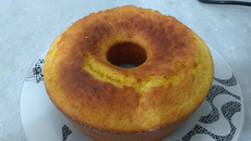 Bolo de fubá da vó Júlia