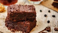 Brownie de feijão preto - sem glúten