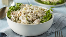 Salpicão de frango com creme de leite