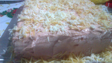 Bolo gelado de frango