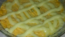 Escondidinho de batatas e frango