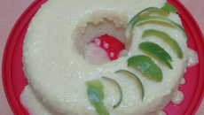 Bolo fácil de laranja/limão de micro-ondas