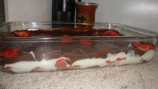 Bombom gigante de morango