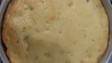 Torta rápida de liquidificador