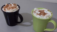 Chocolate quente cremoso