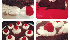 Bolo mousse de chocolate (sem glúten)