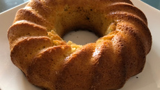 Bolo do Lu - Iogurte com farinha de coco