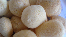 Pão de queijo saboroso