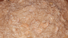 Risoto de camarão do Raul