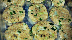 Hambúrguer de soja vegano a base de Mandioca