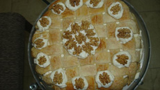 Torta deliciosa de nozes